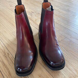 NWT -  Mens 11-1/2 Santoni Hand Made in Italy Chelsea Boots.   Retail: $1,350.